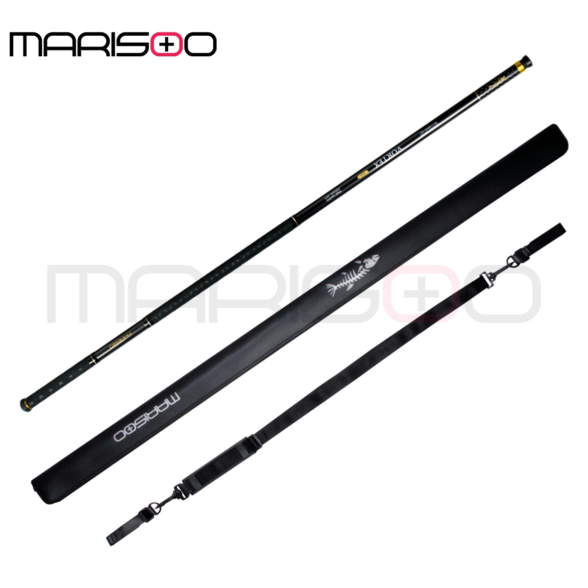 Fish Net Handle - MARISOO VORTEX ด้ามจับตาข่ายตกปลาแบบยืดหดได้ 13 ฟุต/16 ฟุต