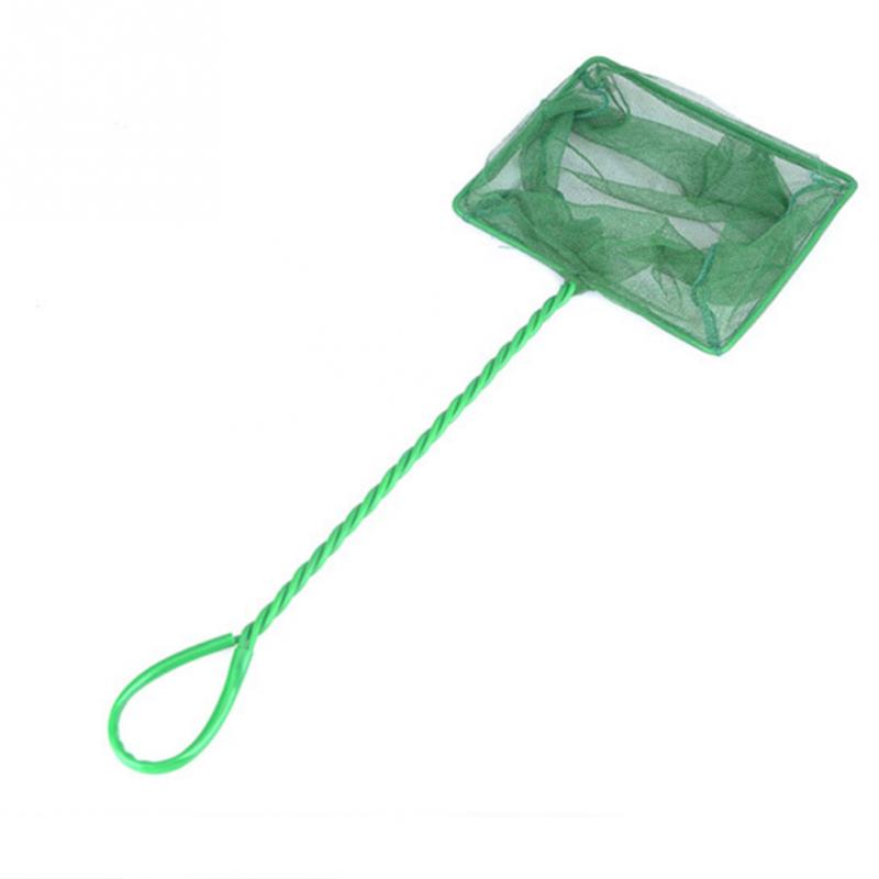Fish Net Handle - ปลาแบบพกพาสุทธิยาวอุปกรณ์ตู้ปลา Fish TANK Landing ตกปลาสุทธิปลา Migrate