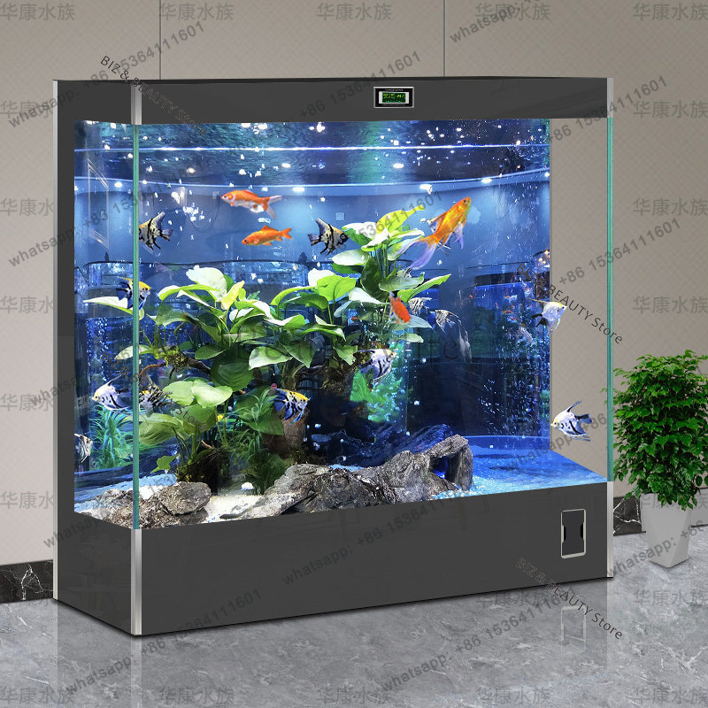 Aquarium Fish Low Maintenance - ตู้ปลากระจกใสพิเศษ FG New Ultra White แบบครบวงจร