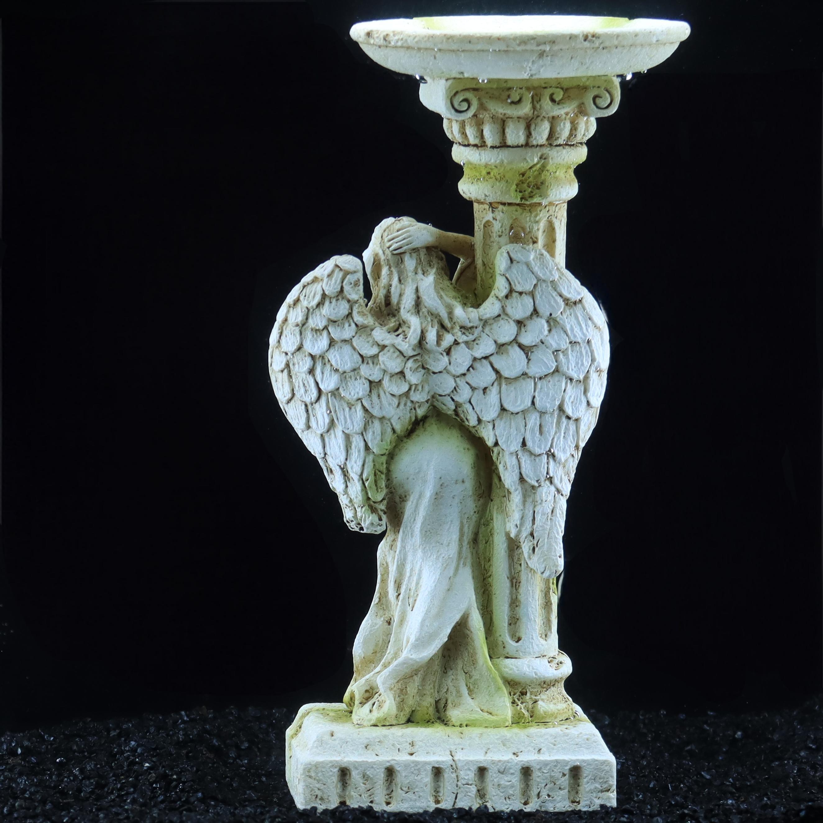 นางฟ้าโรมัน, ของตกแต่งเรซินสไต - Aquarium Fish Angel บทวิจารณ์และราคา