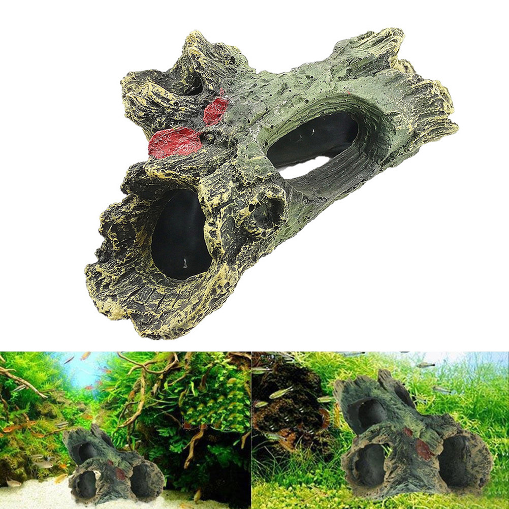 ไม้ตกแต่งตู้ปลาเรซินรูปตอไม้ให - Aquarium Fish Low Maintenance บทวิจารณ์และราคา