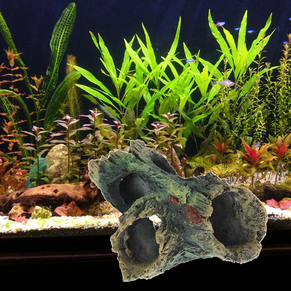 ไม้ตกแต่งตู้ปลาเรซินรูปตอไม้ให - Aquarium Fish Low Maintenance บทวิจารณ์และราคา