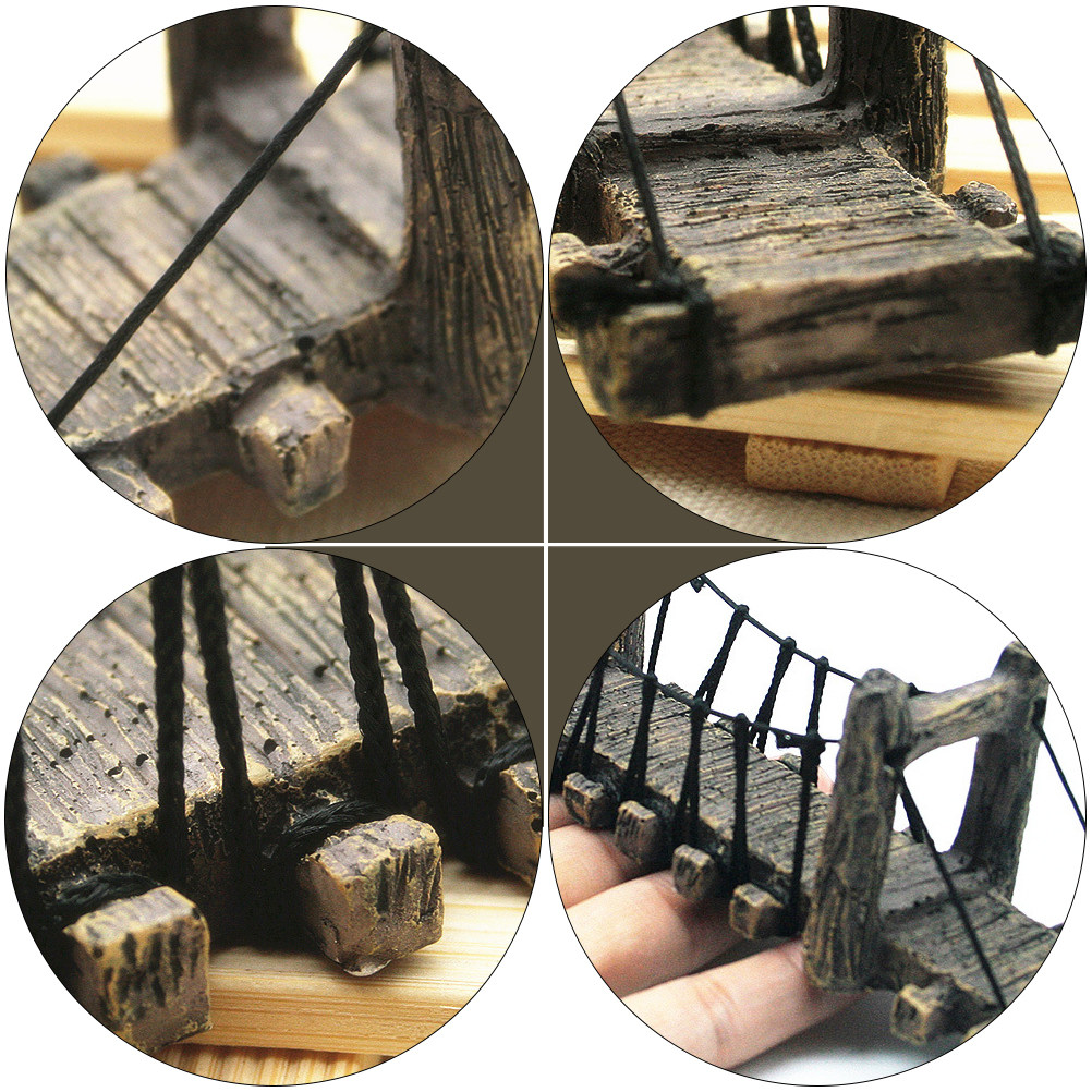 1 ชิ้น สะพานตกแต่งตู้ปลา สะพาน - Aquarium Fish Bridge บทวิจารณ์และราคา