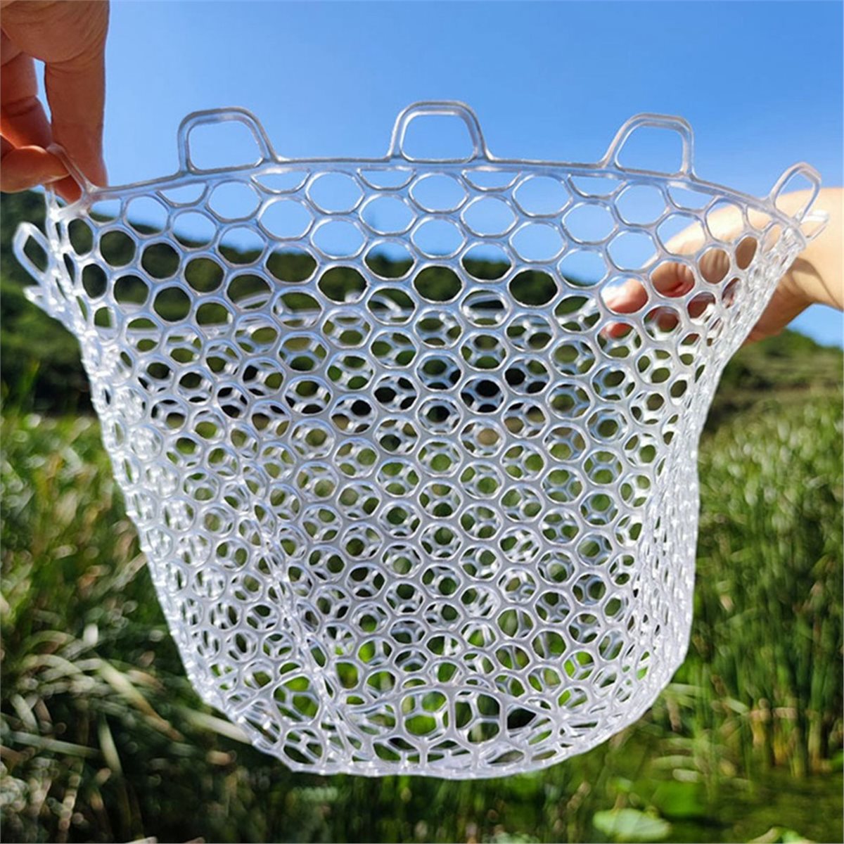 POPULAR-2 ชิ้น ตาข่ายยางสำหรับ - Fish Net Handle บทวิจารณ์และราคา