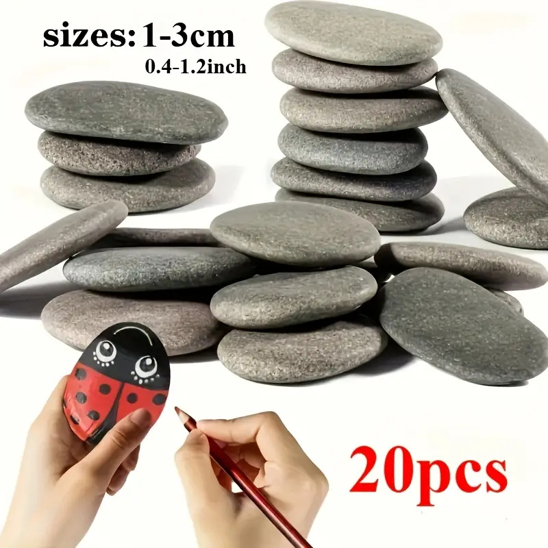 20 ชิ้นธรรมชาติ River Rocks Sm - Aquarium Decoration Rock บทวิจารณ์และราคา