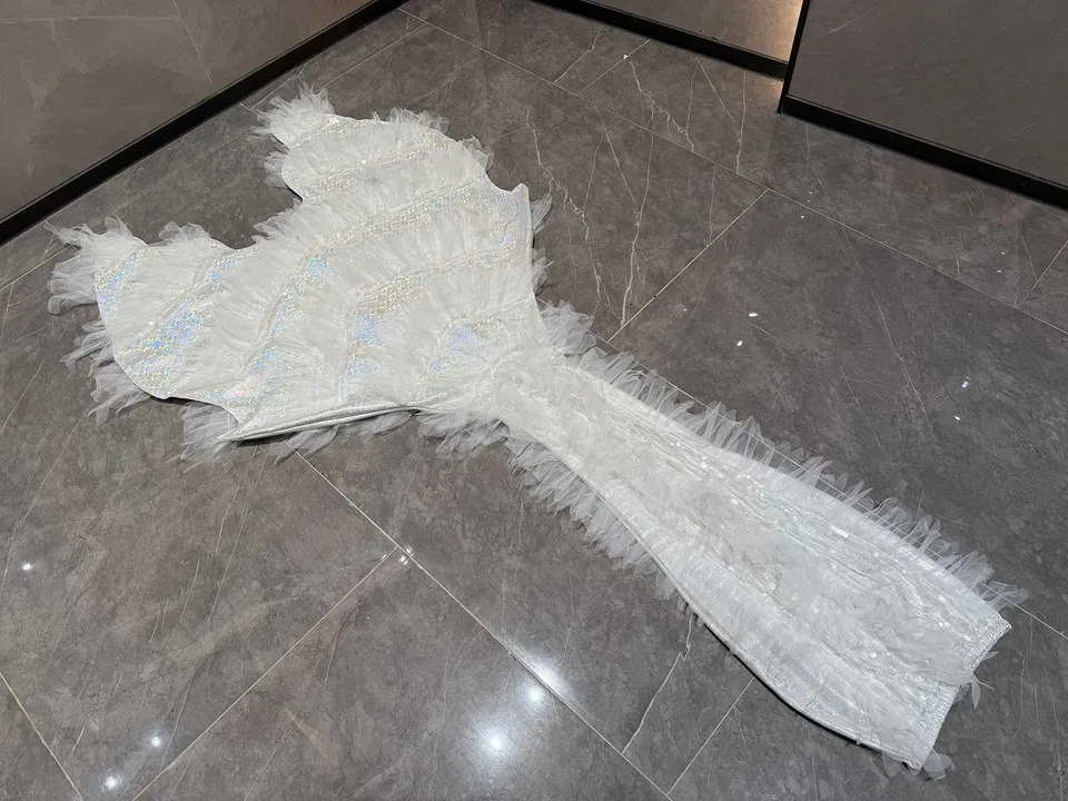 ชุดว่ายน้ำหางนางเงือกแบบปั๊มร้ - Aquarium Fish Angel บทวิจารณ์และราคา