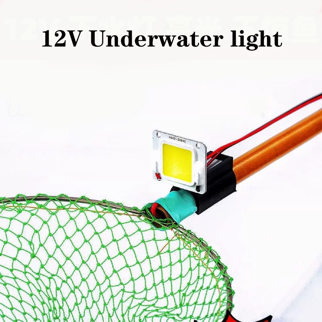 ด้ามจับตาข่ายจับปลาแบบมีไฟ LED - Fish Net Handle บทวิจารณ์และราคา
