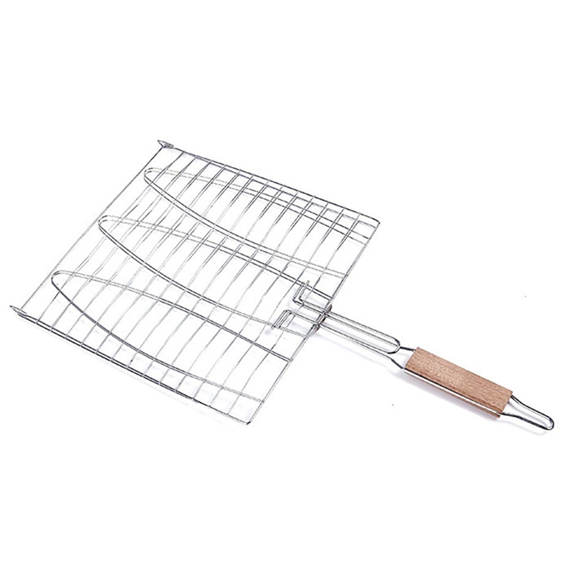[A93Z!】 ตะแกรงย่างปลาสำหรับบาร - Fish Net Handle บทวิจารณ์และราคา