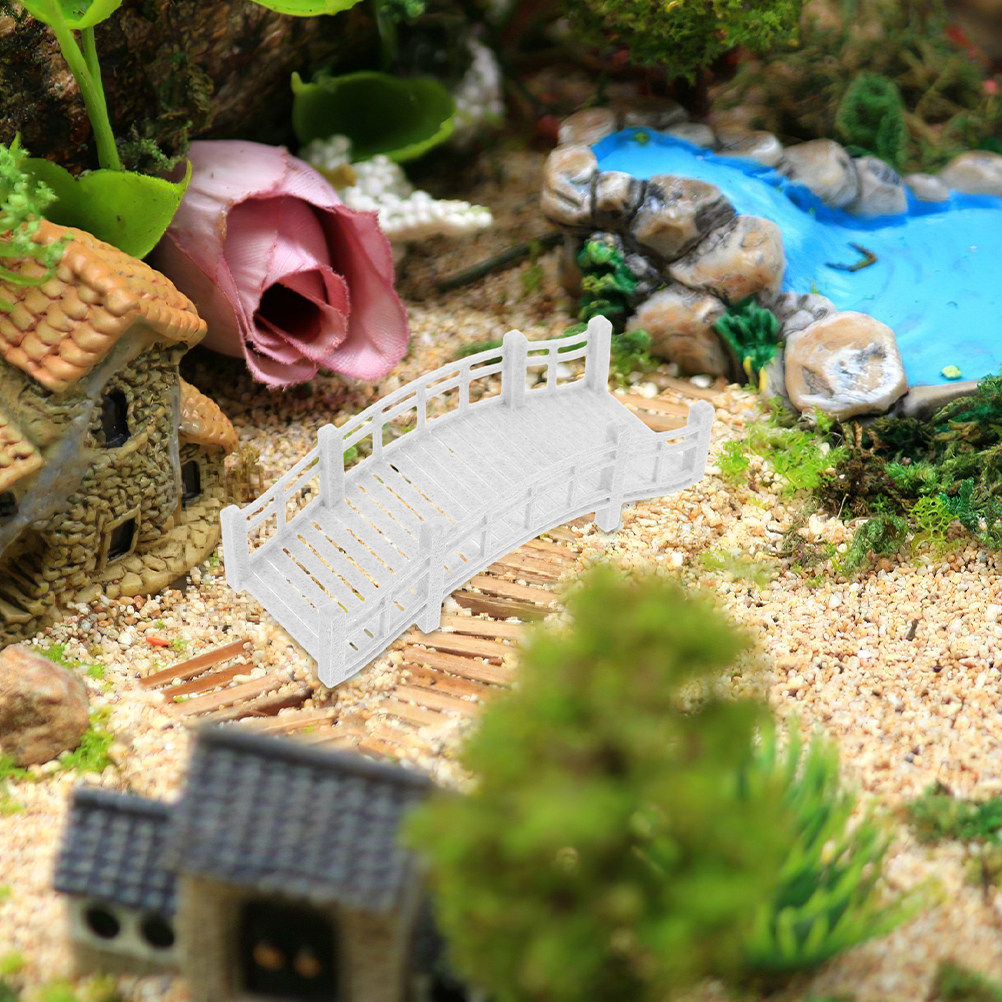 สะพานโค้งจิ๋วสไตล์ย้อนยุค สำหร - Aquarium Fish Bridge บทวิจารณ์และราคา