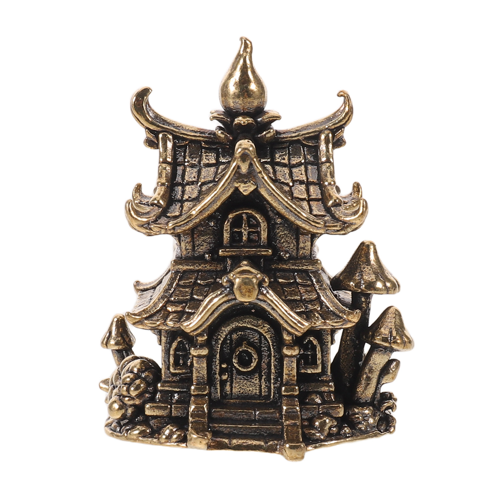 เครื่องประดับเจดีย์ทองเหลืองญี - Aquarium Fish Japanese บทวิจารณ์และราคา