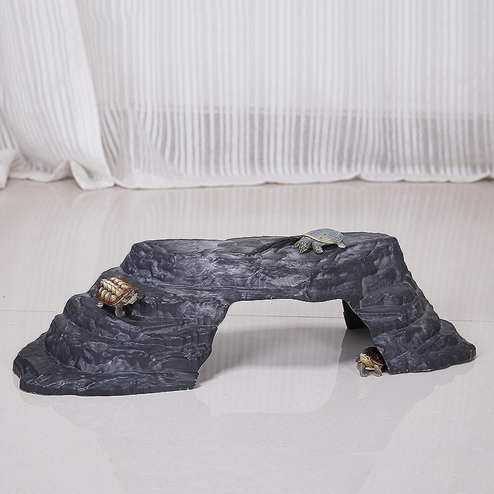 แท่นอาบแดดสำหรับสัตว์เลื้อยคลา - Aquarium Fish Bridge บทวิจารณ์และราคา