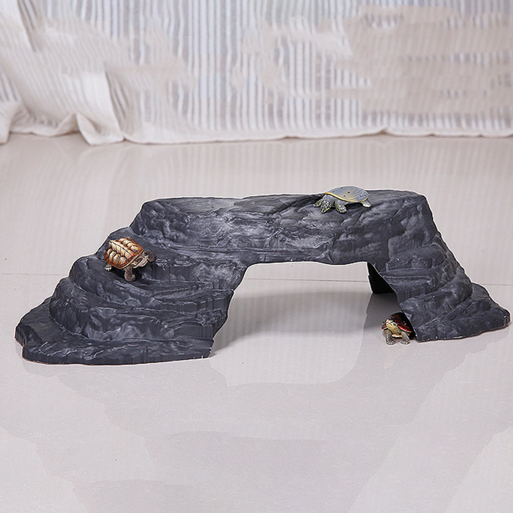 แท่นอาบแดดสำหรับสัตว์เลื้อยคลา - Aquarium Fish Bridge บทวิจารณ์และราคา