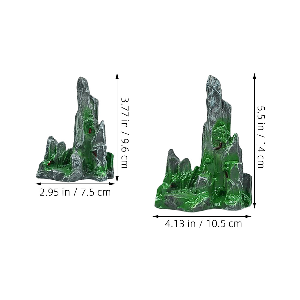 2 ชิ้น ของตกแต่งตู้ปลาแบบหมุนไ - Aquarium Fish Bridge บทวิจารณ์และราคา
