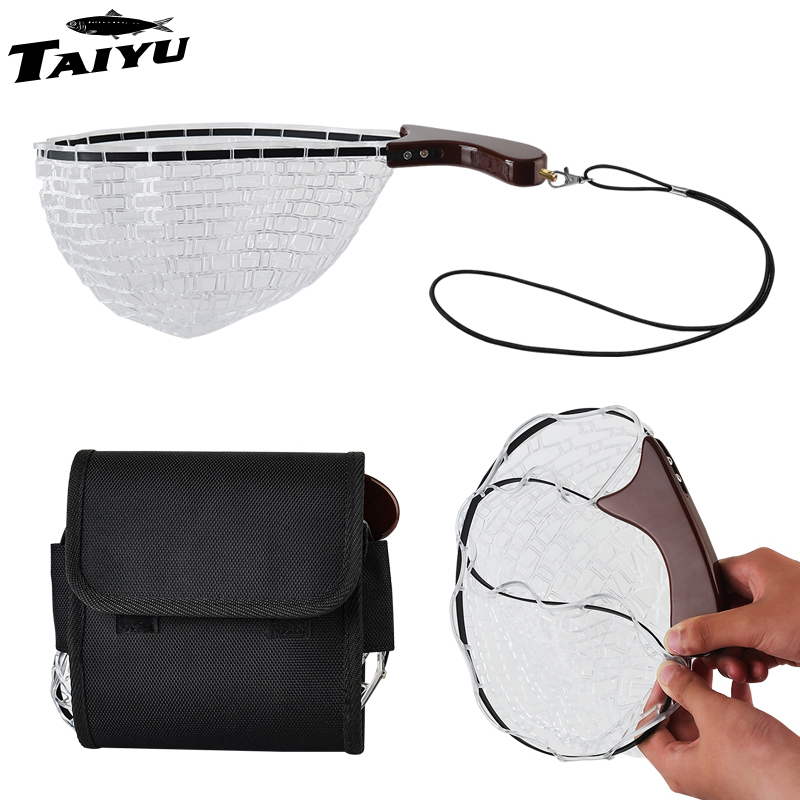 TAIYU สินค้าใหม่ Stream ตกปลาส - Fish Net Handle บทวิจารณ์และราคา