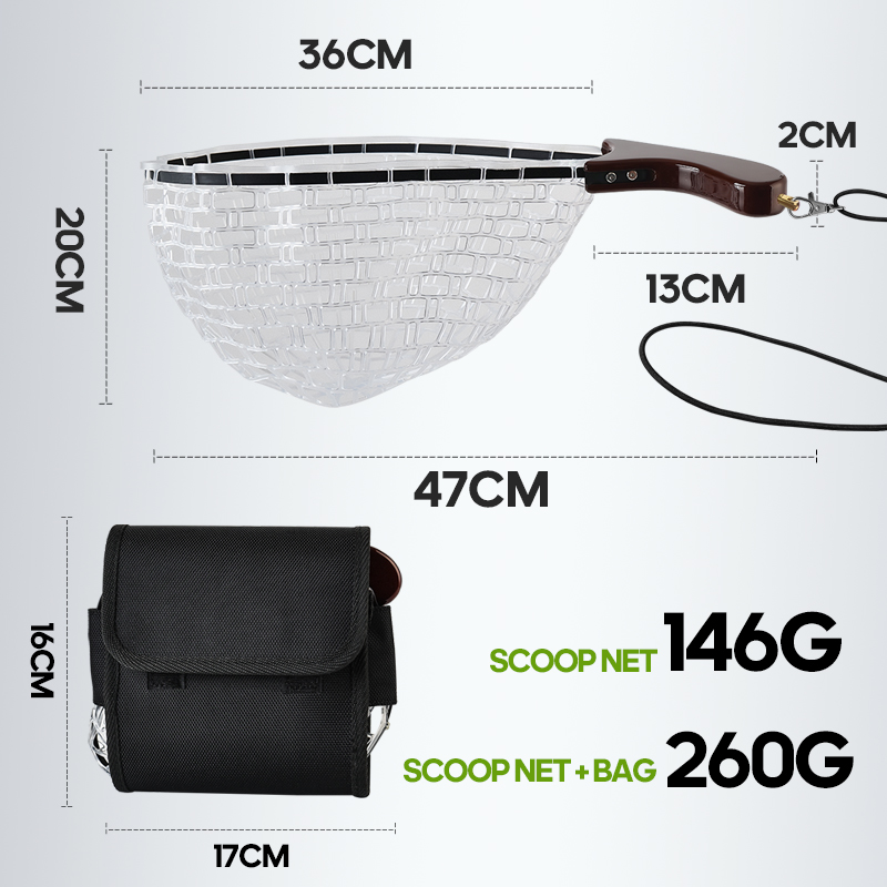 TAIYU สินค้าใหม่ Stream ตกปลาส - Fish Net Handle บทวิจารณ์และราคา