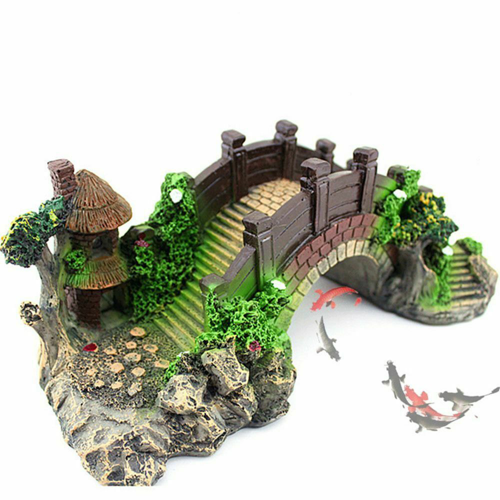 อุปกรณ์ตู้ปลา Arbor ต้นไม้ปลอม - Aquarium Fish Bridge บทวิจารณ์และราคา