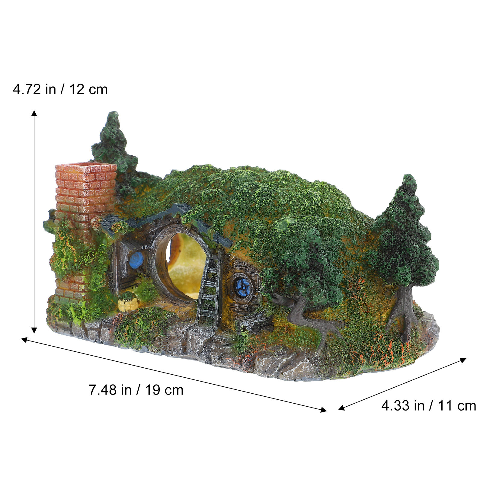 ของตกแต่งตู้ปลา 1 ชิ้น ทำจากเร - Aquarium Fish Low Maintenance บทวิจารณ์และราคา
